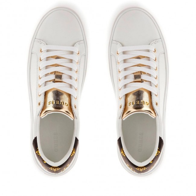 Tenis Guess Dama Plataforma Sears Tenis Guess Blanco Con Logotipo