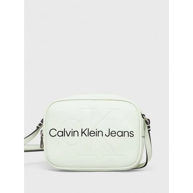 Bolso Calvin Klein Verde Logo Frontal