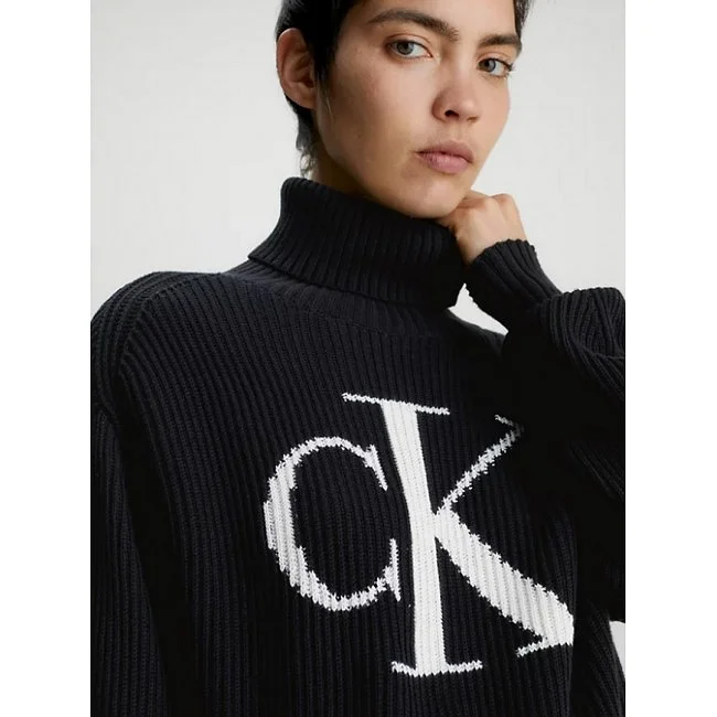 Jersey Calvin Klein Negra Mujer