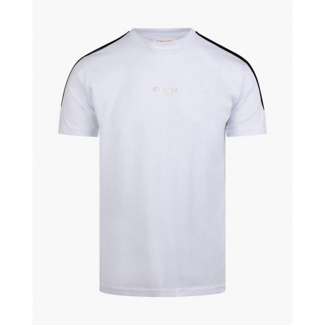 Camiseta Cruyff Blanca Logo Frontal