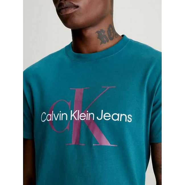 Camiseta Calvin Klein Azul Hombre