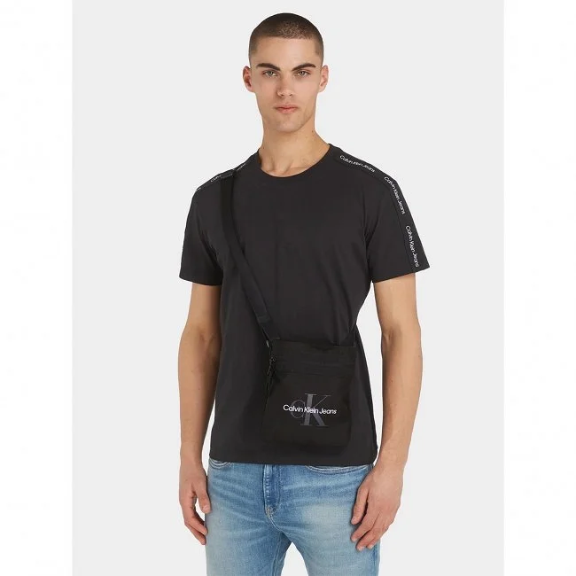 Bandolera Calvin Klein Negra Hombre