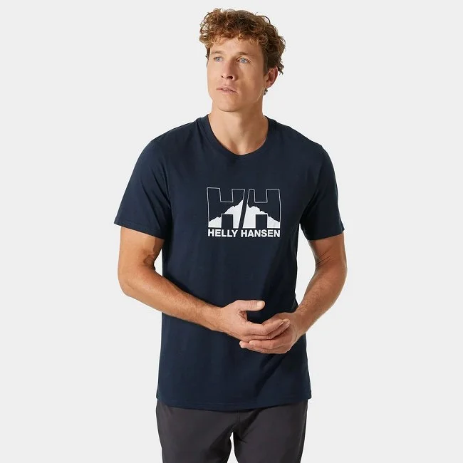 Camiseta Helly Hansen Azul Hombre