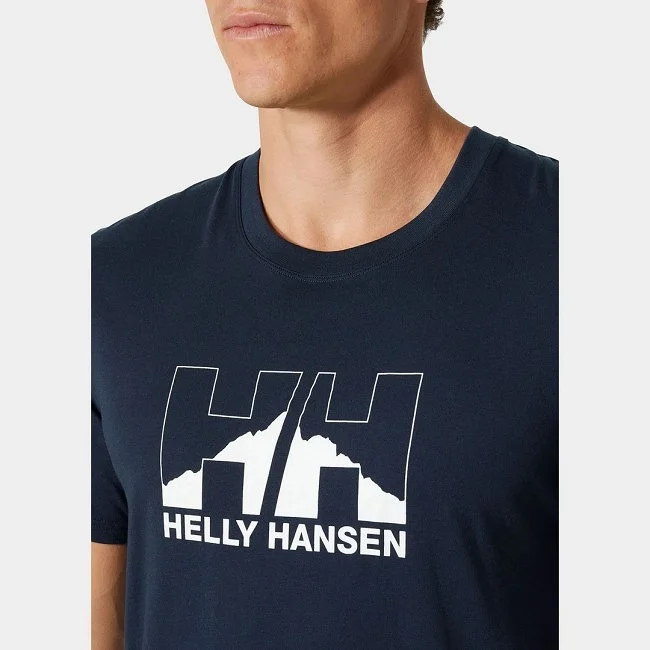 Camiseta Helly Hansen Azul Hombre