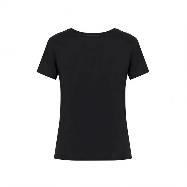 Camiseta Armani Negra Mujer
