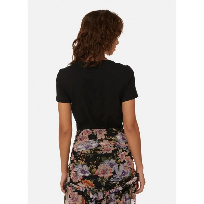 Camiseta Guess Negra Mujer