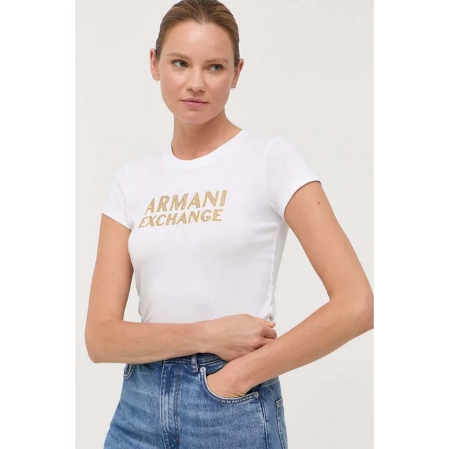 Camiseta Armani Exchange Logo Pecho