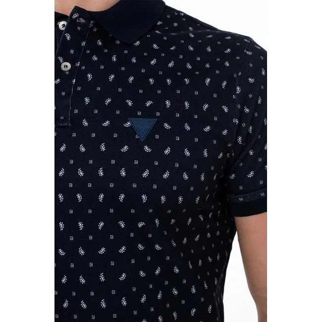 Polo Guess Estampado Hombre