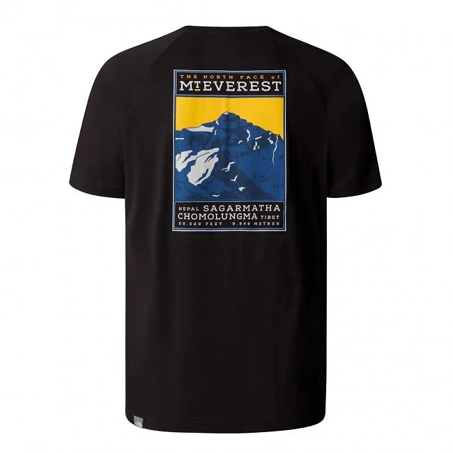 Camiseta The North Face Negra Hombre