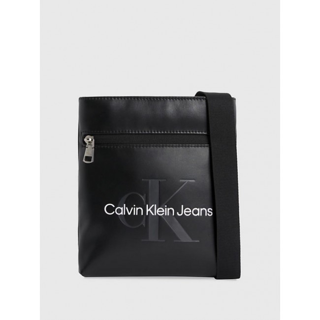 Bandolera Calvin Klein Negra Logo...