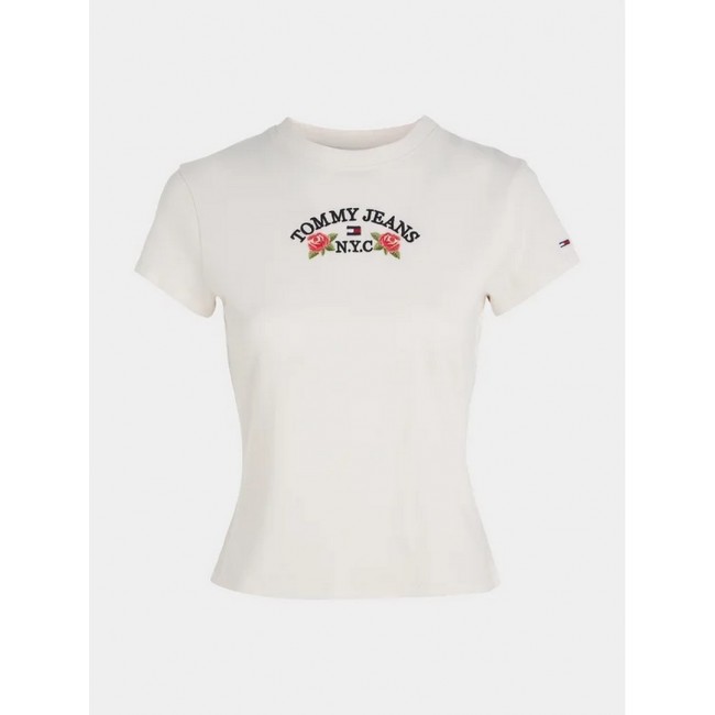 Camiseta Tommy Hilfiger Blanca Logo...