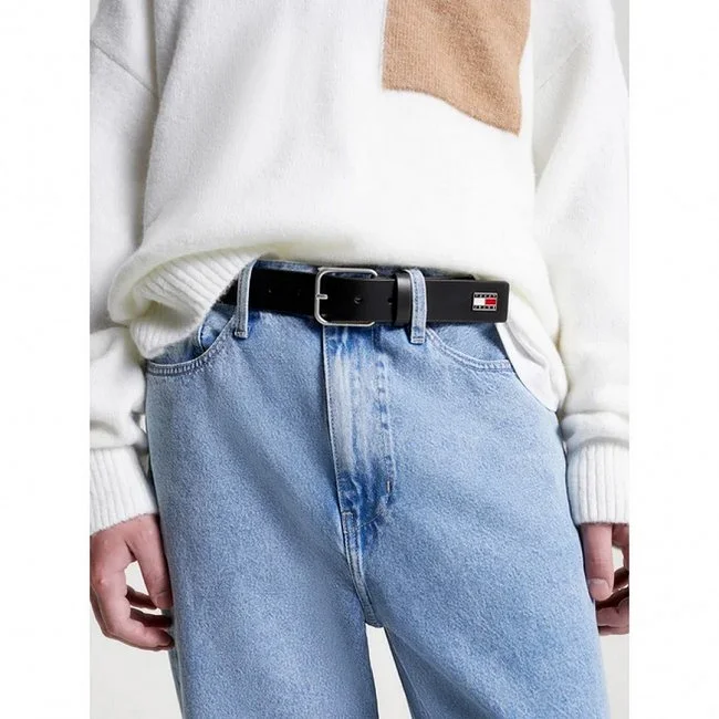 Cinturón Tommy Hilfiger Negro Hombre