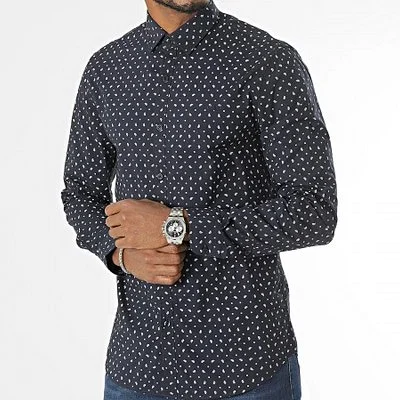 Camisa Guess Multicolor Hombre