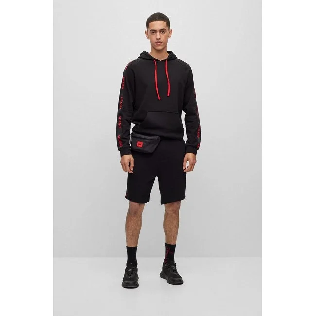 Sudadera Hugo Negra Hombre