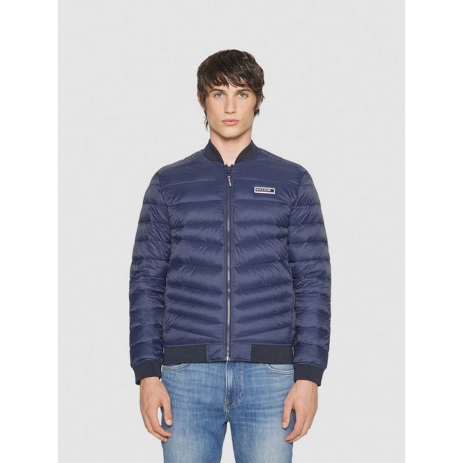 CHAQUETA PUNTO JACK & JONES HOMBRE JCOCHRIS BUBBLE AZUL