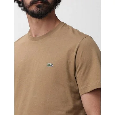 Camiseta Lacoste Hombre Marron 2