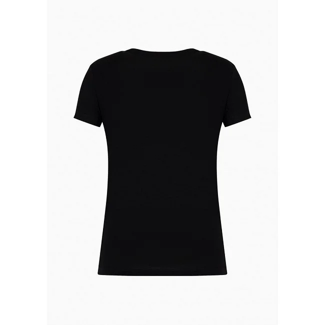 Camiseta Armani Negra Mujer