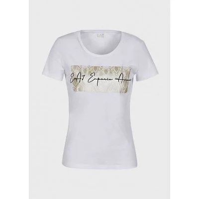 Camiseta Armani Blanca Logo...