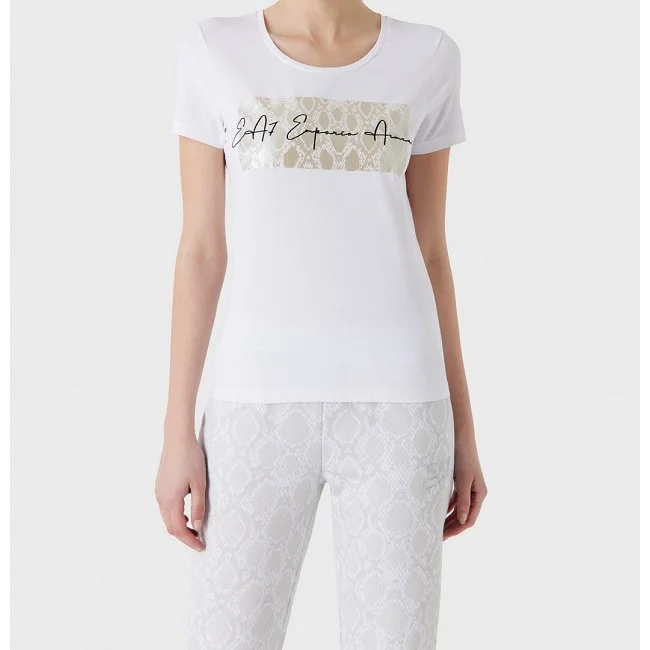 Camiseta Armani Blanca Mujer