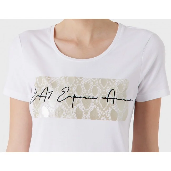 Camiseta Armani Blanca Mujer