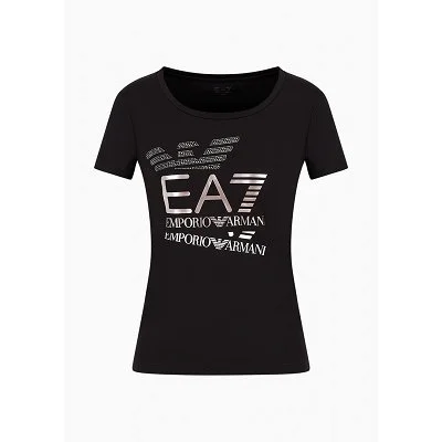 Camiseta Armani Negra Logo...