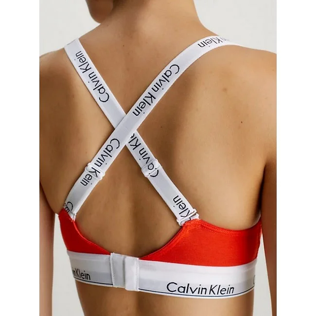 Sujetador Calvin Klein Naranja Ecool