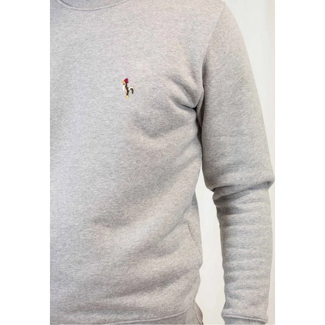 Sudadera Patadegallo Gris Hombre