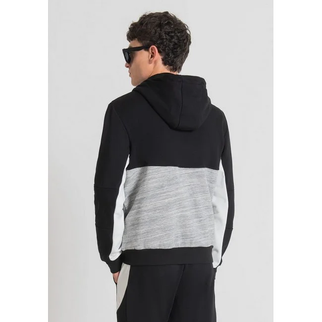 Sudadera Antony Morato Negra y Gris...