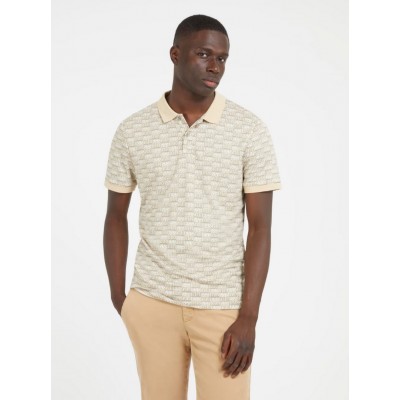 Camiseta Guess Hombre Beige 2