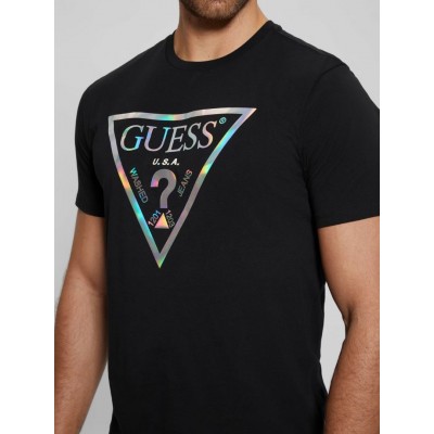 Camiseta Guess Negra Logo... 2