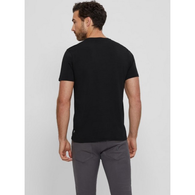 GUESS - Camiseta negra M1RI71I3Z11 Hombre