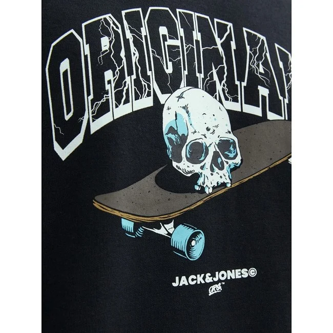 Sudadera Jack & Jones Negra Hombre