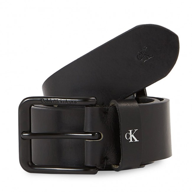 Cinturón Calvin Klein Negro Logo Pequeño