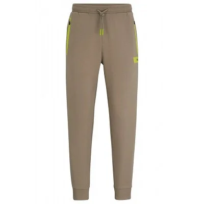 Pantalón Boss Beige Logo...