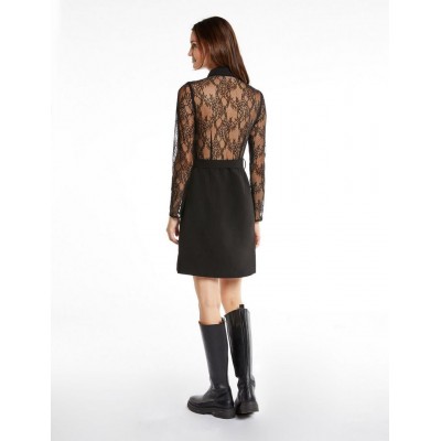 Vestido Negro Morgan Encaje 2