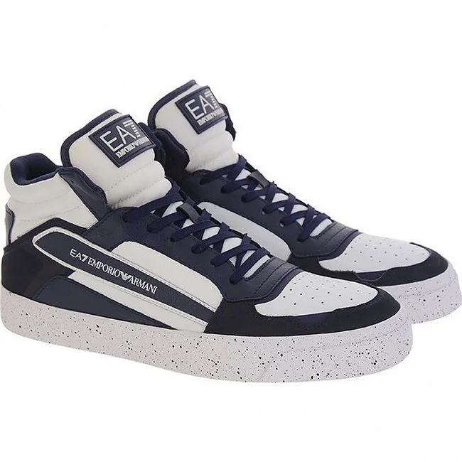 Zapatillas Armani Blancas y Azules...