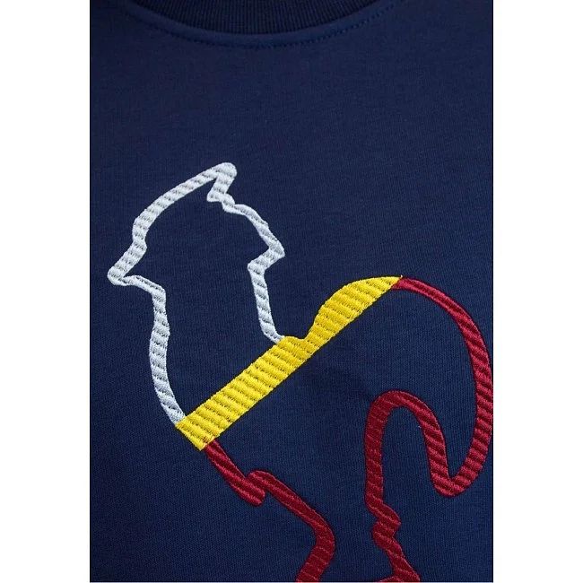 Sudadera Patadegallo Azul Hombre