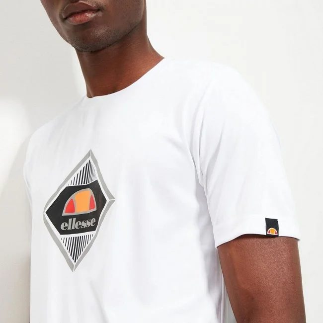 Camiseta Ellesse Blanca Hombre