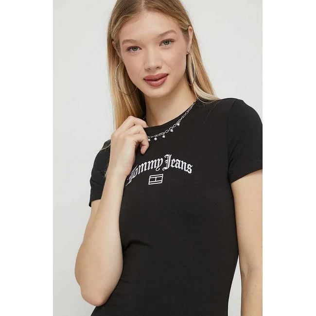 Vestido Tommy Hilfiger Negro Mujer