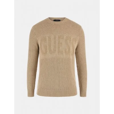 Jersey Guess Beige Logo...