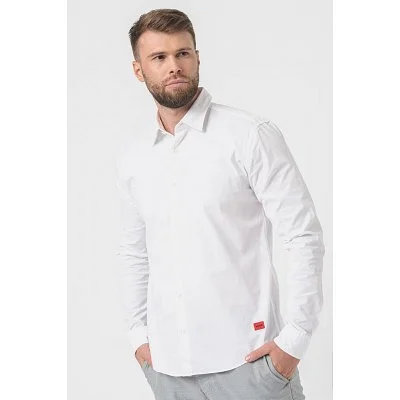 Camisa Hugo Blanca Logo...