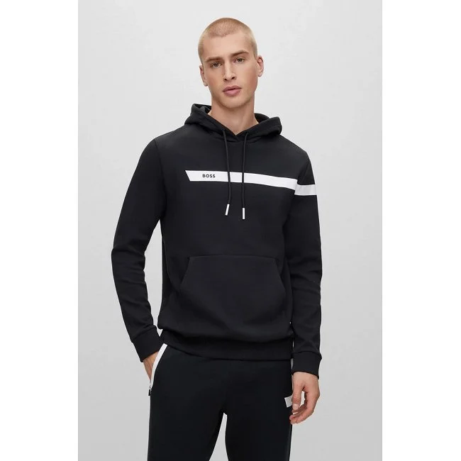 Sudadera Boss Negra Hombre