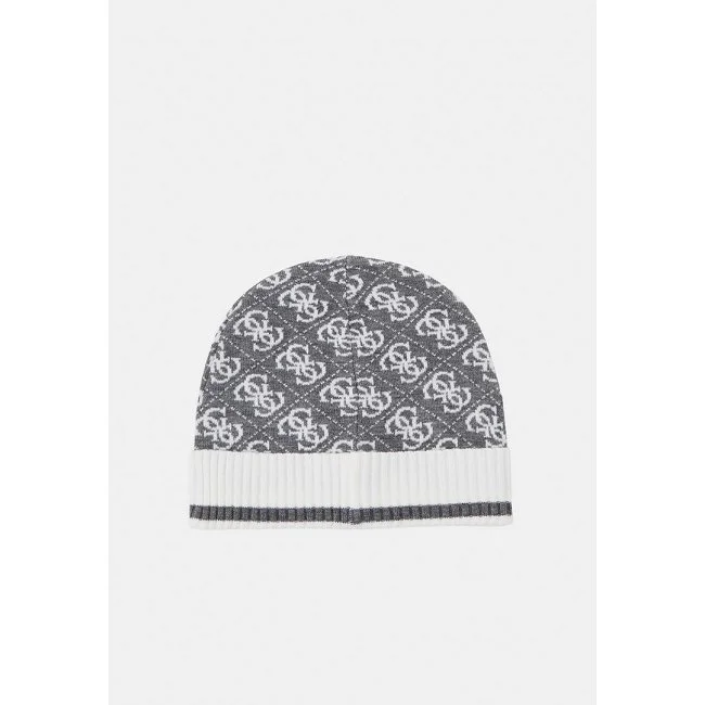 Gorro Guess Gris Estampado Hombre