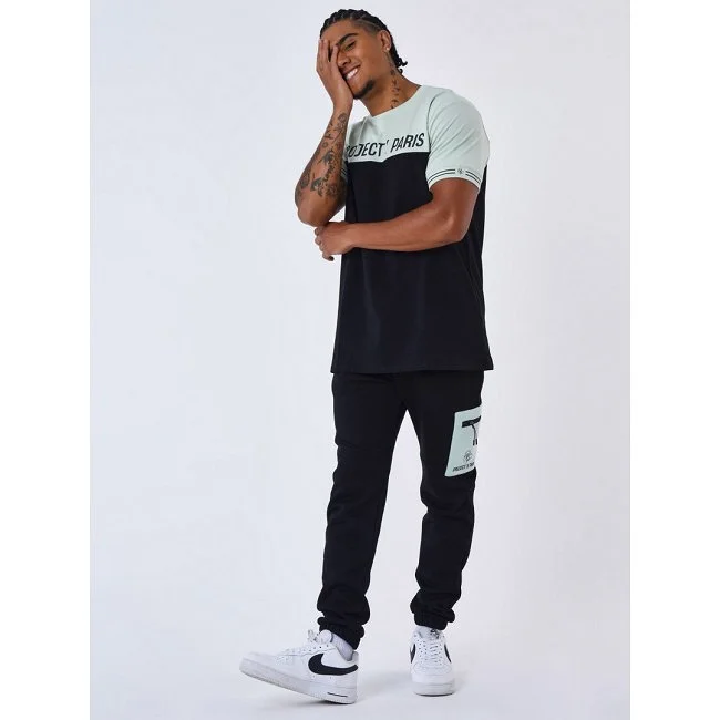 Pantalón Project x Paris Negro y Azul...