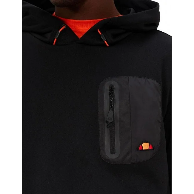 Sudadera Ellesse Negra Capucha Hombre