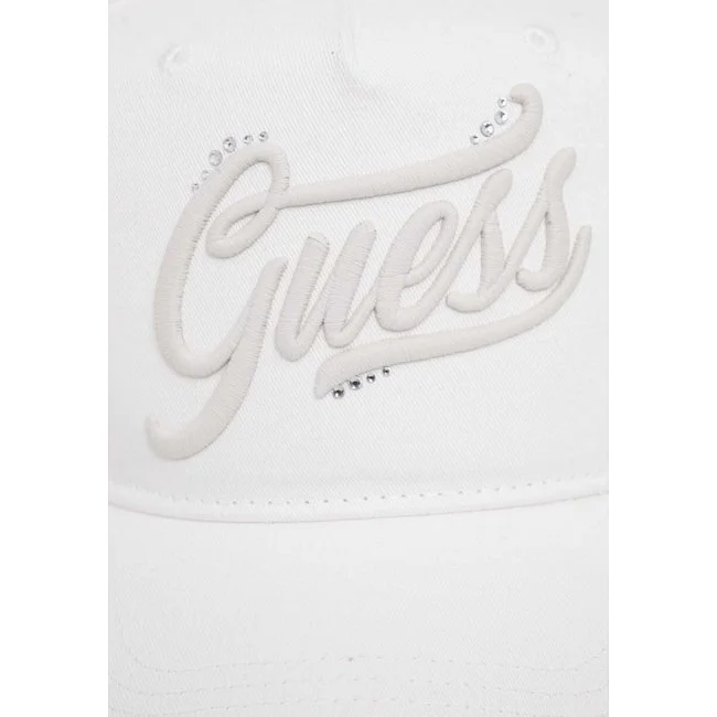 Gorra Guess Blanca Mujer