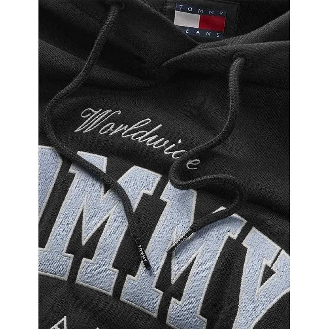 Sudadera Tommy Hilfiger Negra Hombre