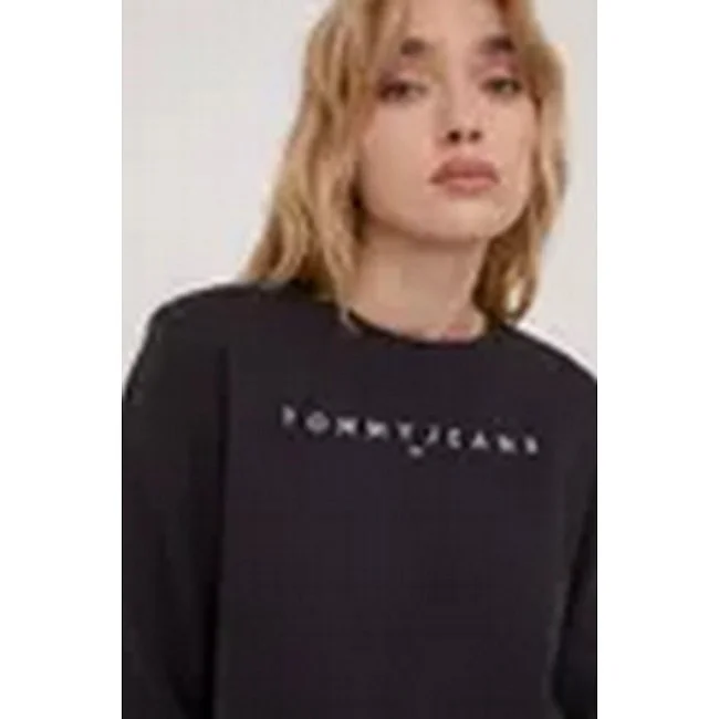 Sudadera Tommy Hilfiger Negra Mujer
