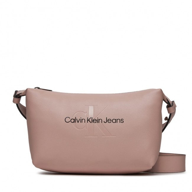 Bolso Calvin Klein Rosa Logo Frontal