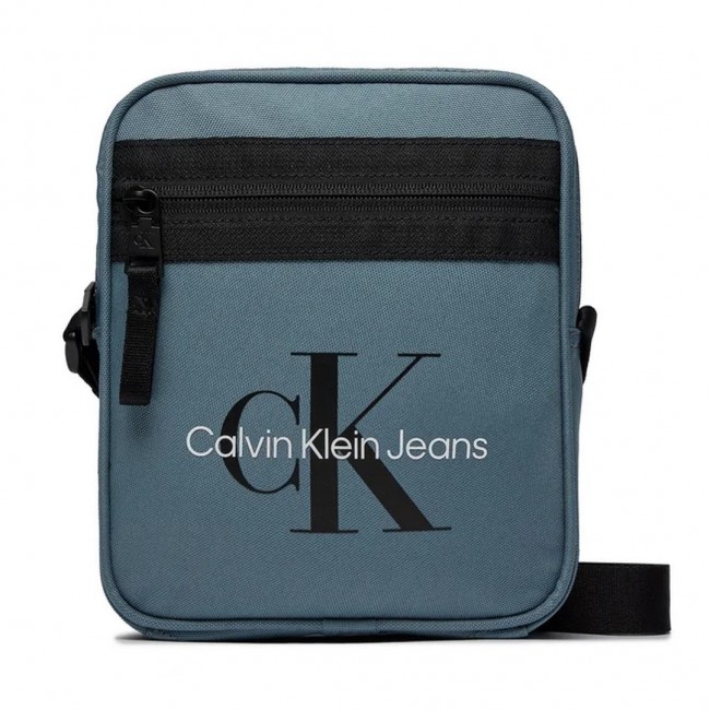 Bandolera Calvin Klein Verde Logo...
